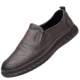 Autumn and winter soft-soled warm slip-on men's casual shoes