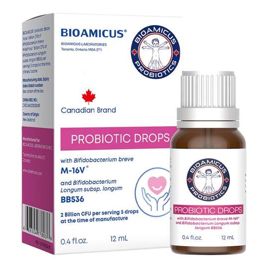 百适滴敏新安m16v益生菌婴幼儿新生早产儿婴儿原装进口短双歧杆菌