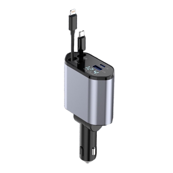 4-in-1 car charger car cigarette lighter conversion