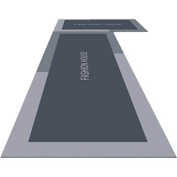 Anti-fall and anti-slip diatomaceous earth kitchen floor mat