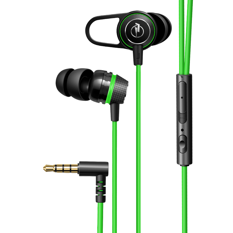 Gaming headset in-ear wired with mic