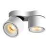 Surface-mounted spotlights for home living rooms without main lights, double heads and four heads, foldable, adjustable angle, commercial hilly downlights, spotlights