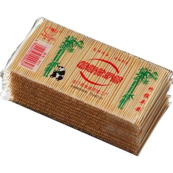2000 fine toothpicks disposable double-headed bamboo commercial restaurant portable restaurant household bulk tooth picking tool