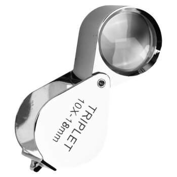 Diamond appraisal portable jewelry magnifying glass