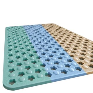 浴室防滑垫卫生间洗澡专用地垫淋浴房吸盘防摔脚垫垫子浴缸硅胶