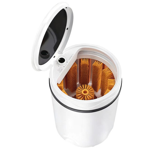 2025新款威涤全壁刷洗鞋机家用半自动专业洗鞋袜子神器洗脱两用