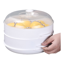 Food-grade microwave oven special steamer box for heating steamed buns steamer container hot dish steamer artifact lunch box bowl