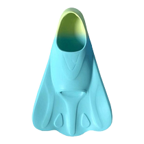 Swimming fins special freestyle fins for adults and children breaststroke shoes training free diving fins silicone short fins