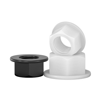 Nylon flange nut