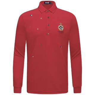 Navigare意大利小帆船长袖polo衫男春季新款翻领休闲针织衫