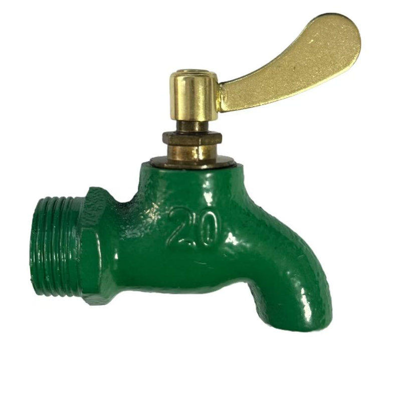 4-point cast iron 1-inch faucet 6-point old-fashioned quick-open iron faucet with lock key property faucet construction site faucet