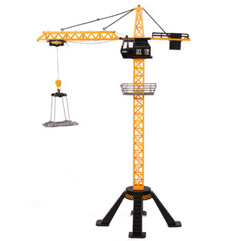 Extra-Large Tower Crane Toy Remote Control Boy's Crane Model Children's Excavator Crane Tower Engineering Vehicle