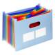 Plastic multi-layer standing accordion folder telescopic customization