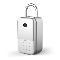 Place decoration password box at the door key box fingerprint lock box cats eye wall hanging punch-free remote entry and anti-theft