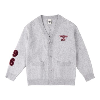 Boy children's clothing, new autumn and winter children's sweaters, cardigans, fashionable knitted boys and girls, middle-aged and older children's parent-child clothing