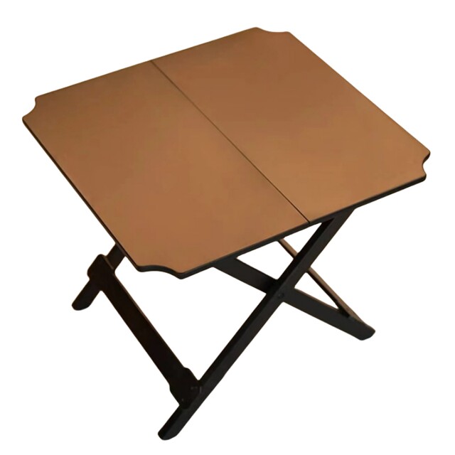 Polished and smooth, the bamboo is compact and easy to store, making it fit in the room.