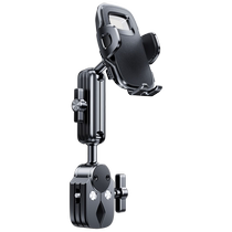 Stroller mobile phone holder 360-degree rotating baby walking artifact childrens baby stroller fixed clip accessories