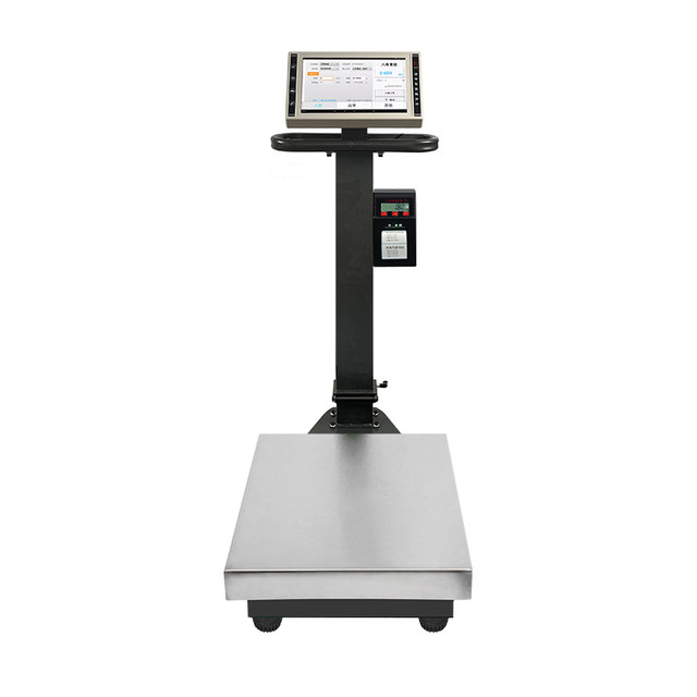 Invoicing electronic scale statistical information label printing scale