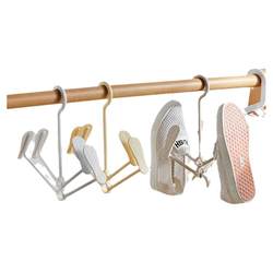 Outdoor balcony shoe drying rack outside the window bathroom bathroom anti-theft window hang ready-to-use shoe drying artifact balcony hook rack