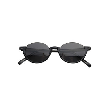 Half-frame retro personalized anti-uv polarized sunglasses