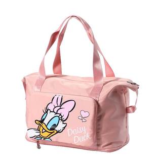 Disney travel bag large-capacity trolley hand-raised poor portable ready-to-produce storage bag sports fitness bag luggage bag