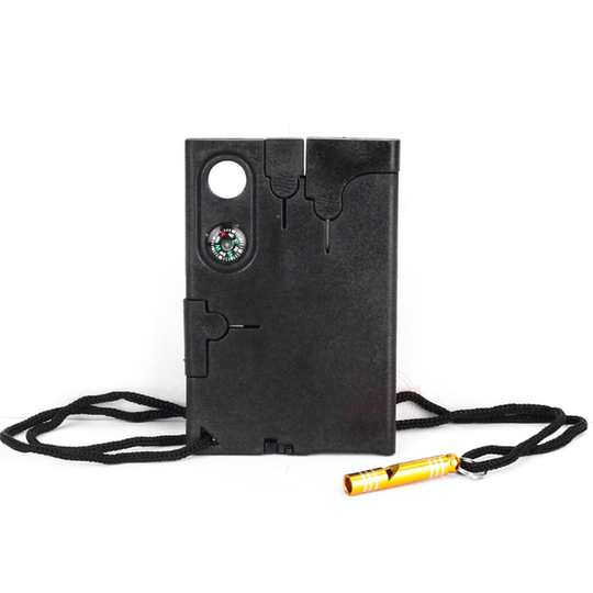 All-in-one outdoor camping portable multi-purpose saber card