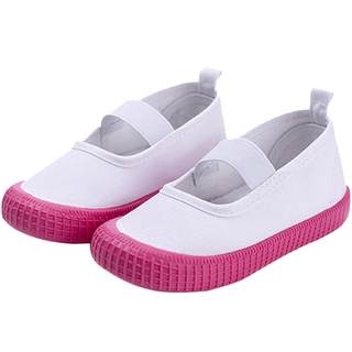 Spring and autumn kindergarten indoor simple children's canvas shoes