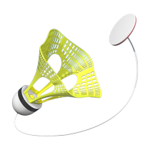 羽毛球拍单人训练器自动回弹力一个人自打自练习发光神器室内空气