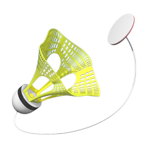 Badminton racket single trainer automatic rebound force one person self-playing self-practice luminous artifact indoor air