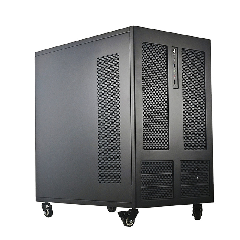 Boss Industrial Control Dual Tower Server Chassis Multiple Graphics Cards