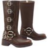 Wang Xiaodu high-top design fashion boots
