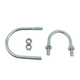 Galvanized screw clamp U-shaped tube clamp galvanized hug
