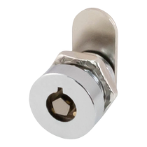 Mini micro electric box lock advertising light box lock cabinet lock equipment lock turn tongue lock 12mm plum blossom pin lock core