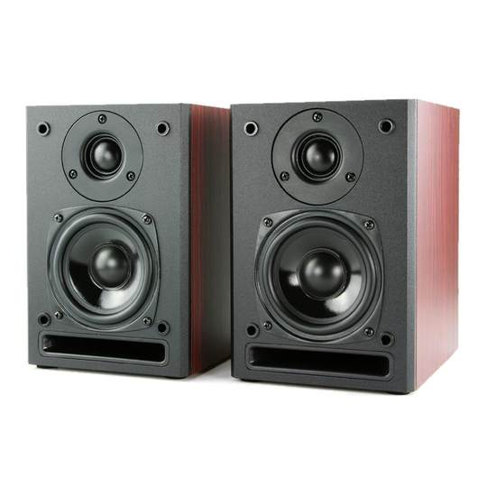 风之声D42发烧桌面hifi无源书架音箱2.0电视环绕车机前导向可挂壁