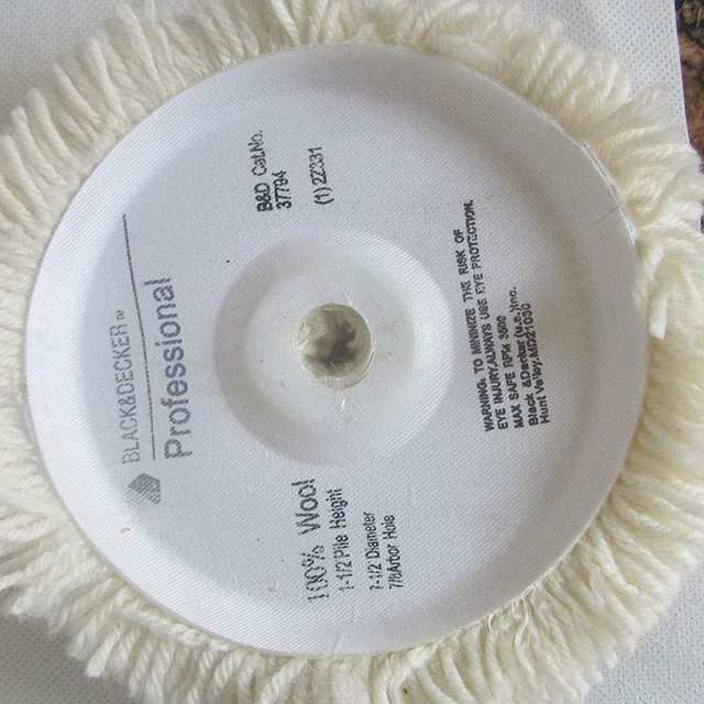 Polishing disc 7-inch wool wheel polishing edge-sealing wool ball single-sided 180mm abrasive abrasive surface polishing disc