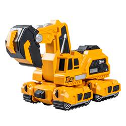 ໄດໂນເສົາ toy car impact deformation car excavator excavator model inertia engineering vehicle boy 5 baby 3-4 years old