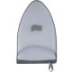 Handheld ironing board and garment ironing machine iron pad