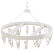 Youqin socks drying rack balcony household multi-functional clothes drying rack with multi-clip clothes hanger underwear clip artifact