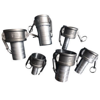 Stainless steel diameter quick joint 4 inch female to 3 inch male