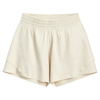 Women's large size quick-drying sports shorts, anti-exposure fitness pants