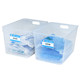 Transparent storage box with card slot logo Kashubanggu