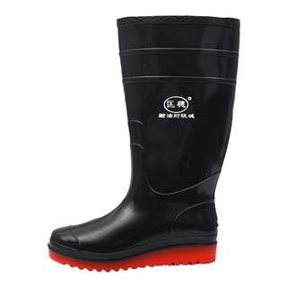 Botas de lluvia antideslizantes de pvc kuangsui resistentes al aceite y a los ácidos y álcalis para las cuatro estaciones