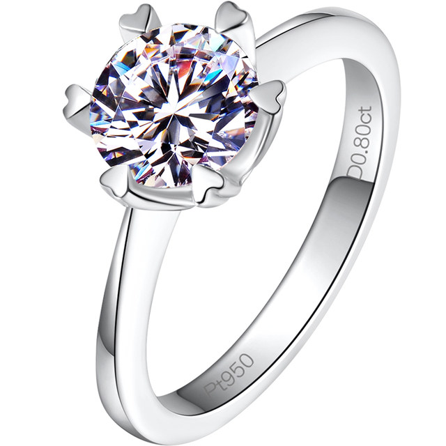 Imported moissanite pt950 pen jewelry