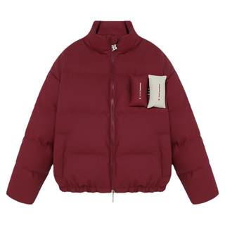 BJHG removable patch short down jacket for men