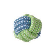 Dog toy rope resistant to bite-tooth rope knot ball puppy bite rope Labrador side Shepherd Mao Interactive plucking the river rope