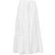 ONLYA letter solid color long skirt cake skirt skirt