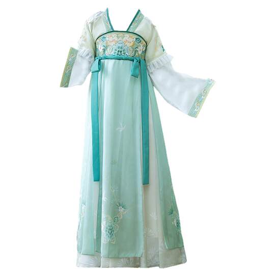 汉服男童女童2025春夏款儿童中国风古装国学服小学生开笔礼演出服