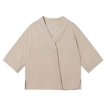 Nestdesign pregnant women's lactation top confinement suit