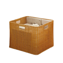 Japan-style Woven Containing Basket Imitation Vine Chic Home Large Number Storage Basket Clothes Containing Box Clothing Basket Dirty Laundry Basket Containing Basket