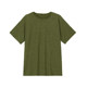 Korean green thin round neck short-sleeved T-shirt